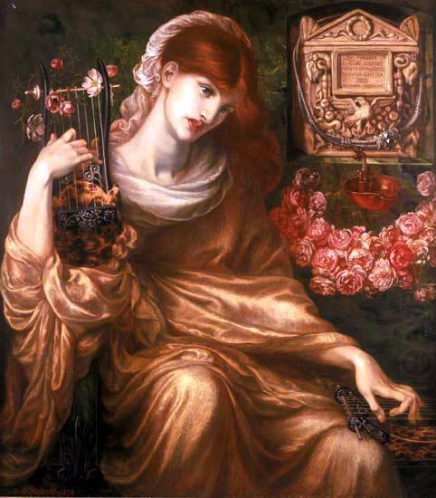 Roman Widow, Dante Gabriel Rossetti